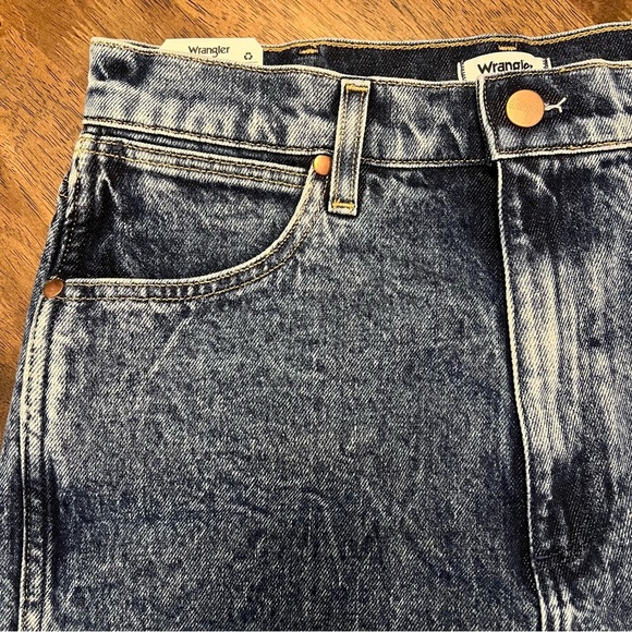 NWT Wrangler High Rise Festival Short Size 29 Women’s Blue Jean Denim - Picture 6 of 9